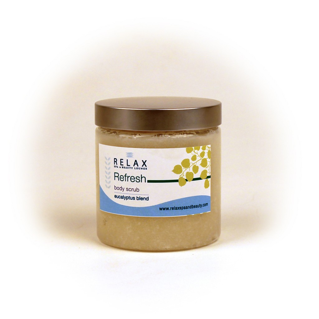 Eucalyptus Body Scrub 8.oz Relax Spa and Beauty