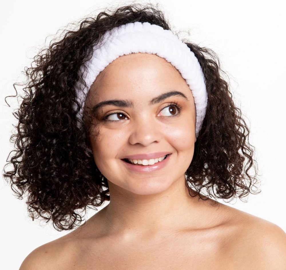 Bella Beauty White Spa Headband