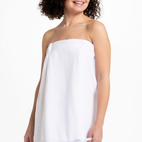 Bella Beauty White Towel Wrap