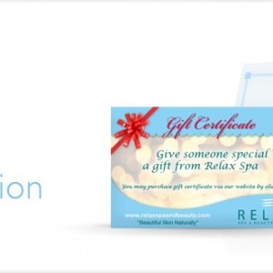 Relax Spa & Beauty Gift Card