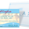 Relax Spa & Beauty Gift Card