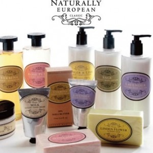 Naturally European bath and body at Relax Spa and Beauty.